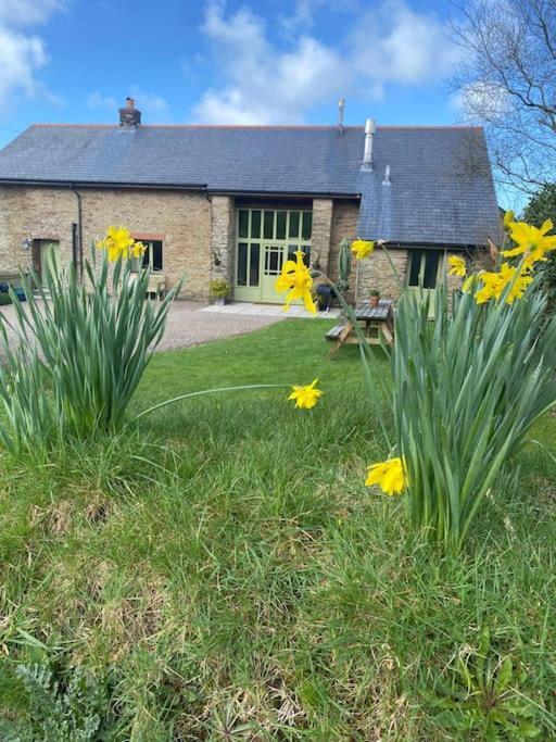 The Wheelhouse At Hewish Mill Villa Bittadon Bagian luar foto